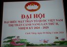 Đại hội đại biểu MTTQ Việt Nam thị trấn Cành Nàng lần thứ II, nhiệm kỳ 2024-2029